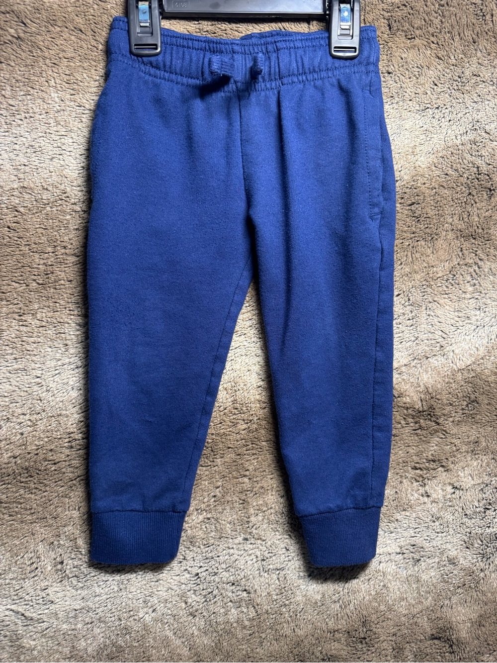 Carter's Navy Jogger Sweatpants - Pull-On Kids Pants